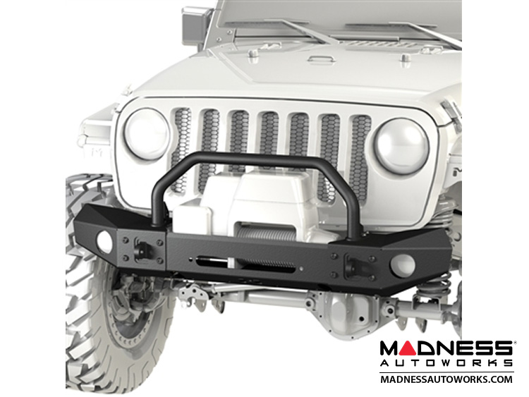 Jeep Wrangler JK Frame-Built Bumper Base w/Crawler Caps - #1404